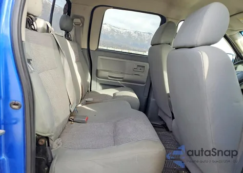 2007 Dodge Dakota Quad Slt z USA, uszkodzony, nr VIN 1D7HW48J97S248564